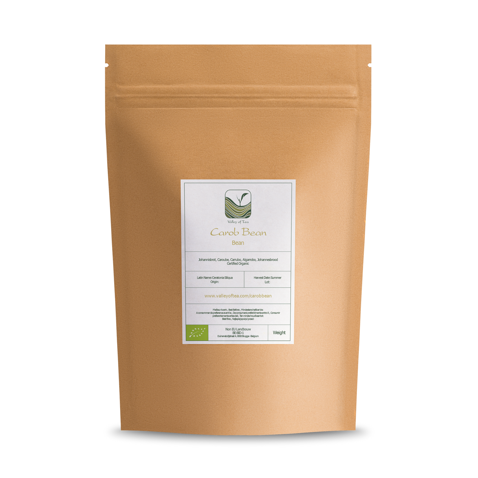 Carob Bean Nibs Raw Powder 250g