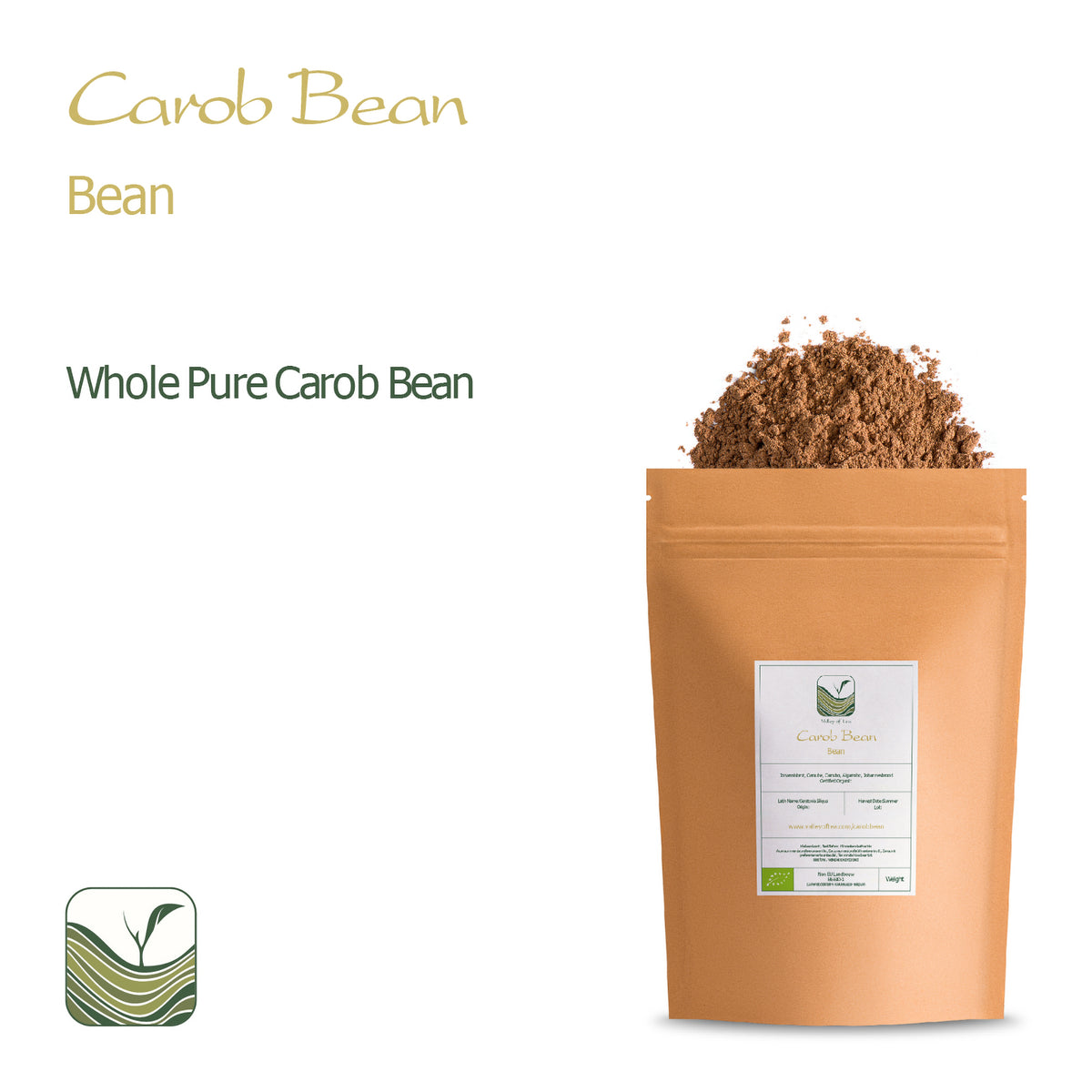 Carob Bean Nibs Raw