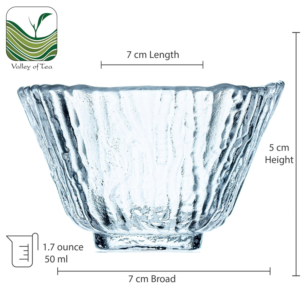 Teacup Glass 4 1000g