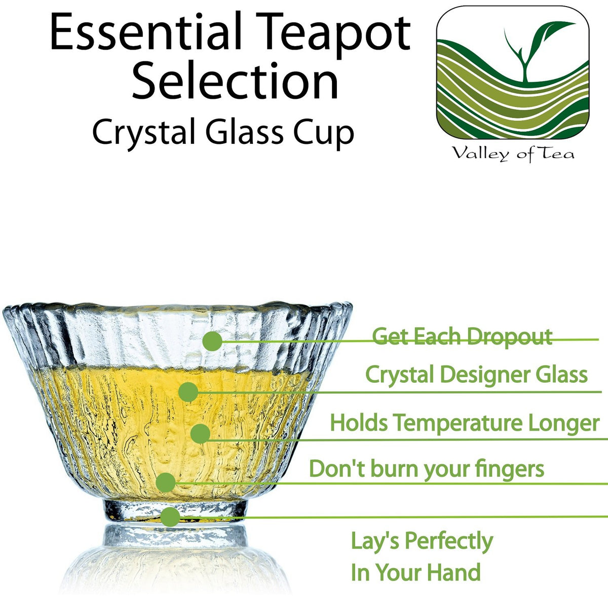 Teacup Glass 4 1000g