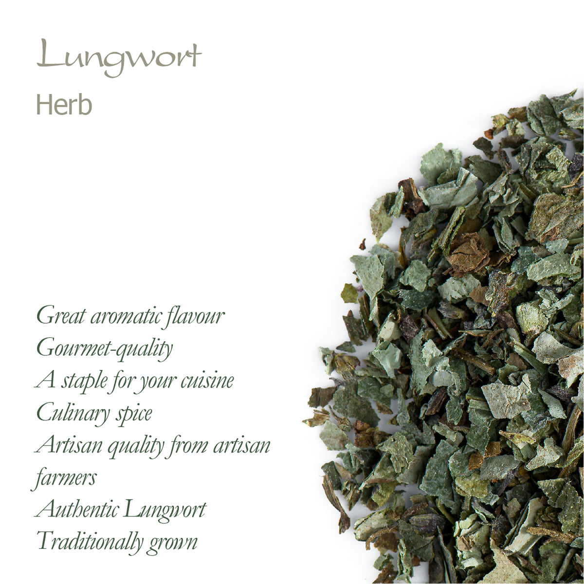 Lungwort Herb Organic Tea - Pulmonaria officinalis L 100g