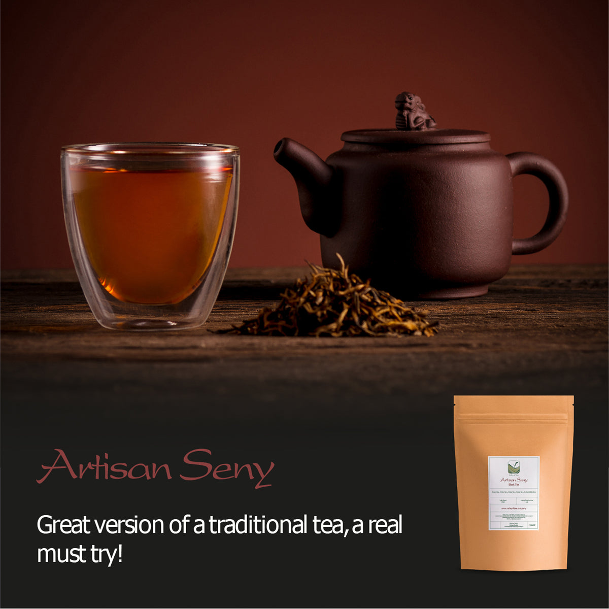 Sri Lanka Black Tea Leaf - Artisan Handmade Grade From Nuwara Eliya